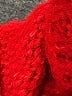 MNG Suit Solid Red Turtleneck Sweater Size S - photo 8