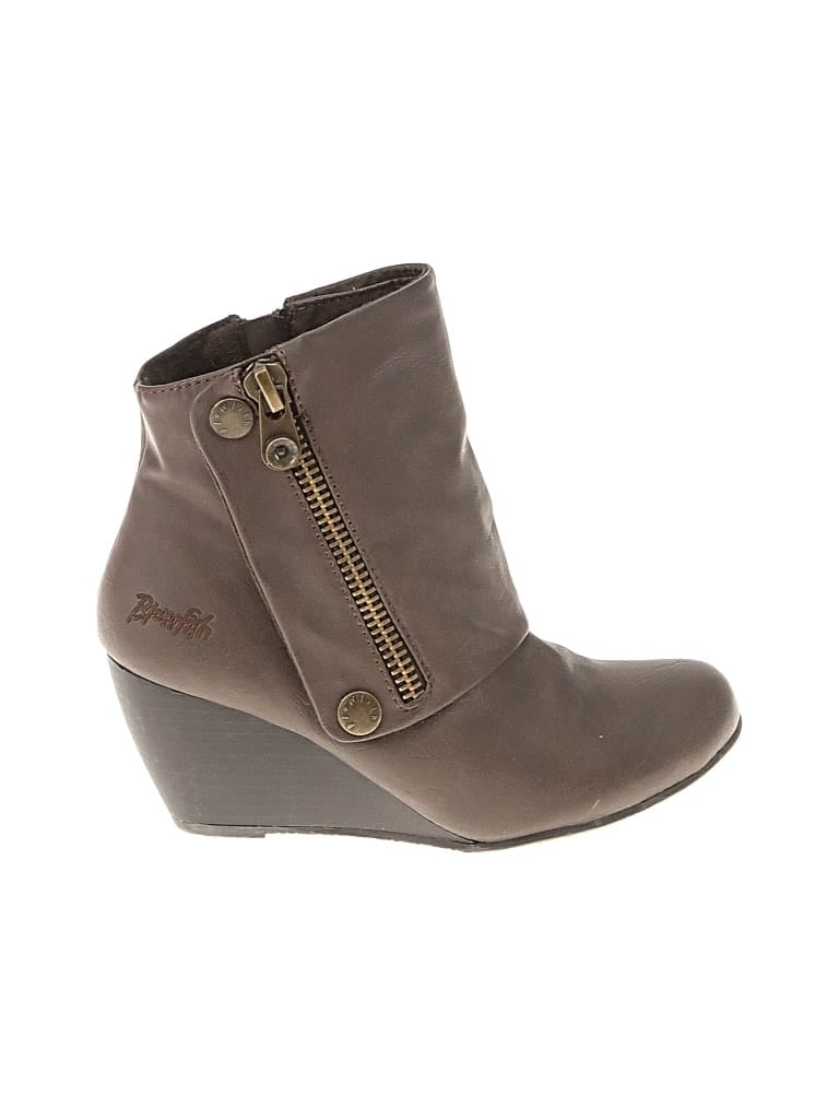 Pre-owned Blowfish Ankle Boots In Brown