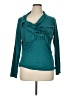 Ric Rac Teal Long Sleeve Top Size XL - photo 1