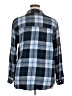 Gap Plaid Blue Long Sleeve Button-Down Shirt Size XL - photo 2