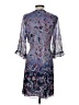 Nanette Lepore 100% Polyester Paisley Blue Cocktail Dress Size 4 - photo 2