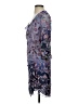 Nanette Lepore 100% Polyester Paisley Blue Cocktail Dress Size 4 - photo 5