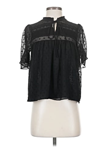Zara TRF Short Sleeve Blouse (view 1)