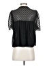 Zara TRF Black Short Sleeve Blouse Size XS - photo 2