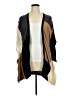 August Silk Brown Kimono Size XL - photo 1