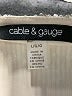 Cable & Gauge 100% Polyester Metallic Silver Cocktail Dress Size L - photo 7