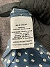 Collective Concepts 100% Polyester Polka Dots Blue 3/4 Sleeve Blouse Size S - photo 8