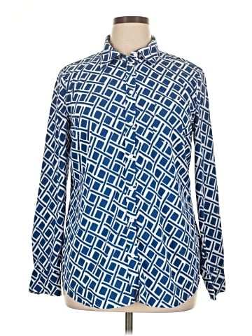 Merona Long Sleeve Blouse (view 1)