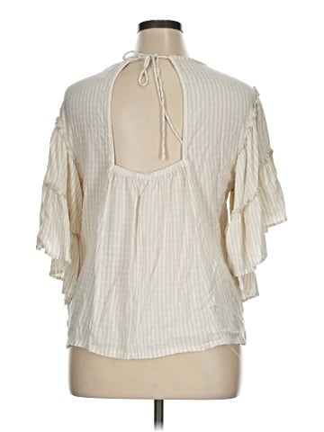 Pilcro 3/4 Sleeve Blouse (view 2)