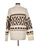 Old Navy Print Ivory Pullover Sweater Size M - photo 2