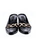 Brighton 100% Leather Black Mule/Clog Size 7 - photo 2
