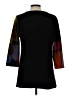 Trisha Tyler Color Block Graphic Multi Color Black Pullover Sweater Size L - photo 2