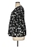 Serenade Black 3/4 Sleeve Blouse Size XL - photo 5