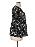 Serenade Black 3/4 Sleeve Blouse Size XL - photo 4