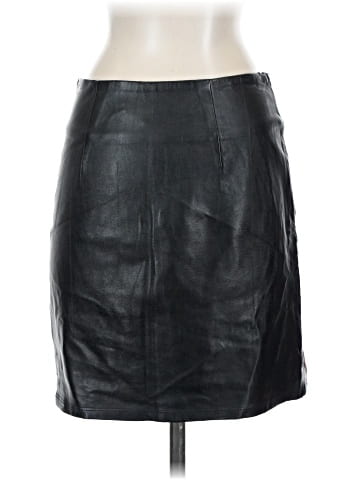 Romeo & Juliet Couture Faux Leather Skirt (view 2)