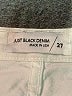 Just Black Ivory White Jeans Size 27 waist - photo 6