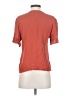 Blue Rain 100% Viscose Orange Short Sleeve Blouse Size S - photo 2