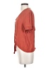 Blue Rain 100% Viscose Orange Short Sleeve Blouse Size S - photo 5