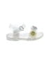 Carter's Silver White Sandals Size 4 (baby) - photo 1