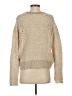 Duffy 100% Cashmere Metallic Tan Cardigan Size S - photo 2