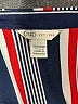 Cato Stripes Blue Red Short Sleeve Blouse Size 14 - photo 7