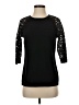 St. John Black 3/4 Sleeve T-Shirt Size P (petite) - photo 1