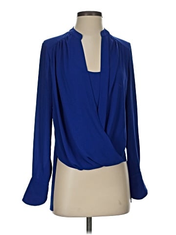 BCBGMAXAZRIA Long Sleeve Blouse (view 1)