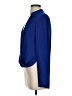 BCBGMAXAZRIA 100% Polyester Blue Long Sleeve Blouse Size XS - photo 5