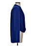 BCBGMAXAZRIA 100% Polyester Blue Long Sleeve Blouse Size XS - photo 4