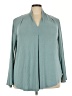 Suzanne Betro Teal Cardigan Size 4X - photo 1