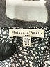 Maison d' Amelie 100% Polyester Black 3/4 Sleeve Blouse Size M - photo 7