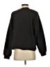 American Eagle Outfitters 100% Polyester Solid Black Pullover Sweater Size S - photo 2