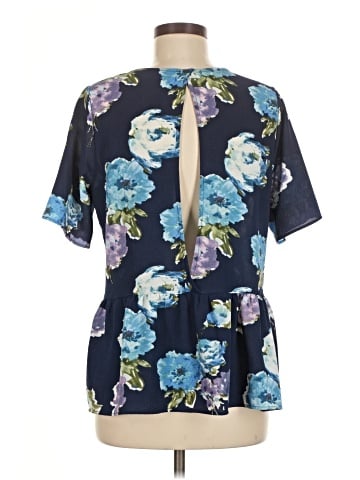 Pink Owl Short Sleeve Blouse (view 2)