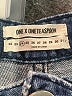 ONE X ONETEASPOON Blue Denim Shorts Size 24 waist - photo 3