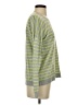 J.Crew Factory Store 100% Cotton Stripes Gray Green Pullover Sweater Size S - photo 4