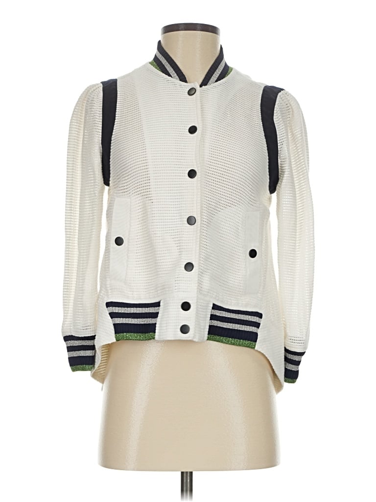 Pre-owned Veronica Beard Vest In White