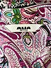 Alia Paisley Pink 3/4 Sleeve Blouse Size L (estimated) - photo 7