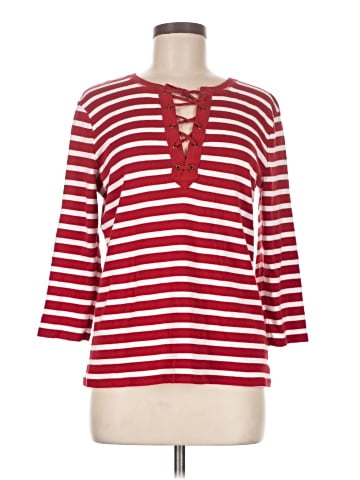 Lauren Jeans Co. 3/4 Sleeve T-Shirt (view 1)