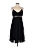Eva Blue 100% Polyester Black Cocktail Dress Size 12 - photo 1