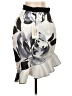 Prabal Gurung 100% Polyester Print Ivory Formal Skirt Size 4 - photo 2