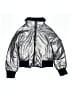 Unbranded Metallic Silver Snow Jacket Size 6X (estimated) - photo 1