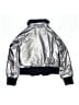 Unbranded Metallic Silver Snow Jacket Size 6X (estimated) - photo 2