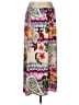 Chico's Paisley Pink Ivory Casual Skirt Size Lg (2) - photo 1