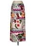Chico's Paisley Pink Ivory Casual Skirt Size Lg (2) - photo 2