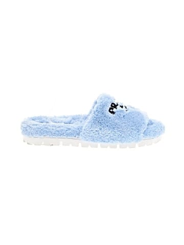 Prada Faux Shearling Sandals (view 1)