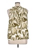 Worthington 100% Polyester Ivory Sleeveless Blouse Size 1X - photo 2