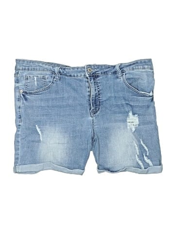 Makers of True Originals Denim Shorts (view 1)