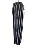 Walter Baker 100% Polyester Stripes Silver Casual Pants Size L - photo 4