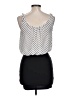 Body Central Polka Dots White Casual Dress Size L (estimated) - photo 2
