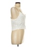 Zara Ivory Sleeveless Top Size L - photo 4